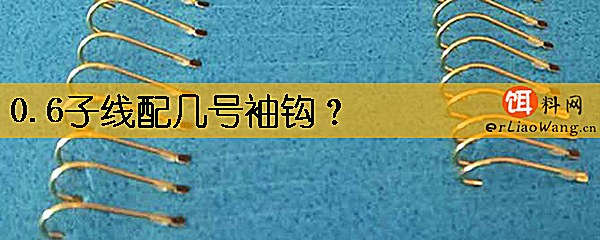 0.6子线配几号袖钩