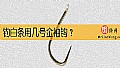 《钓白条用几号金袖钩?》封面图