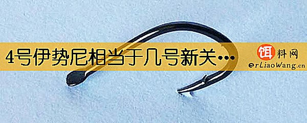 4号伊势尼相当于几号新关东钩