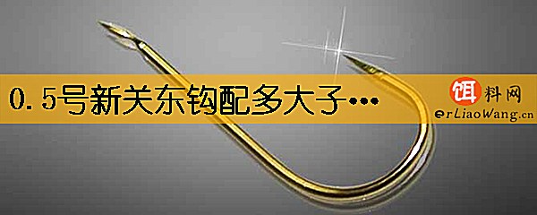 0.5号新关东钩配多大子线