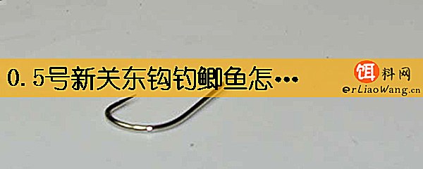 0.5号新关东钩钓鲫鱼怎么样