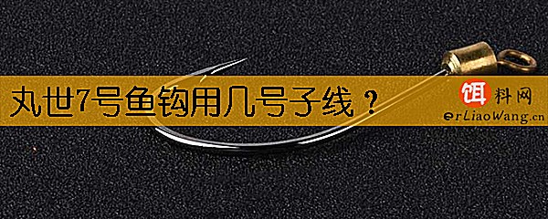 丸世7号鱼钩用几号子线