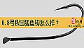 《0.8号秋田狐鱼钩怎么样？》封面图