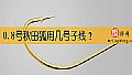 《0.8号秋田狐用几号子线？》封面图