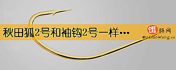 秋田狐2号和袖钩2号一样大吗