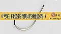 6号白狐鱼钩可以钓鲤鱼吗?