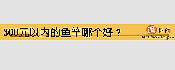 300元以内的鱼竿哪个好