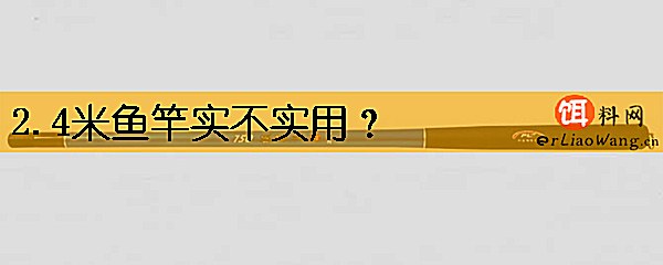 2.4米鱼竿实不实用