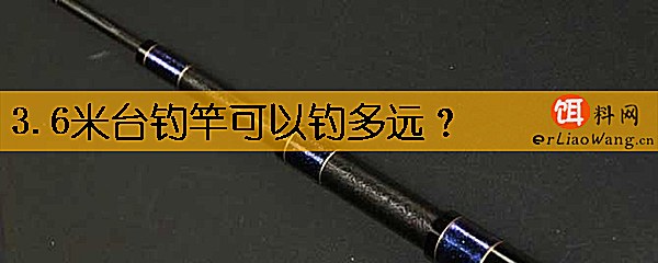 3.6米台钓竿可以钓多远