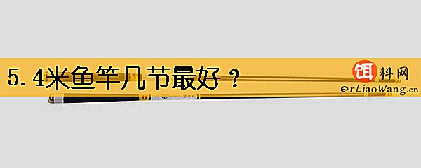 5.4米鱼竿几节最好
