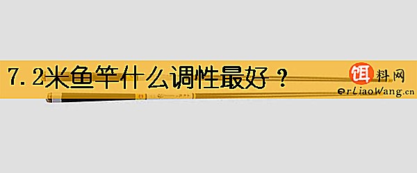 7.2米鱼竿什么调性最好