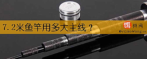 7.2米鱼竿用多大主线