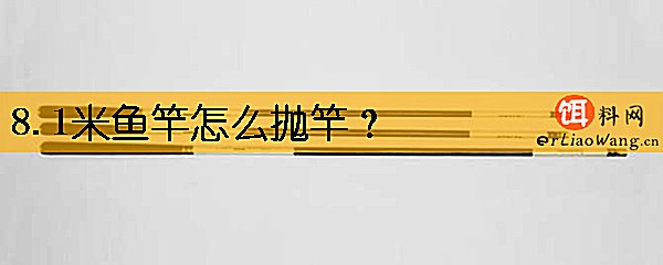 8.1米鱼竿怎么抛竿