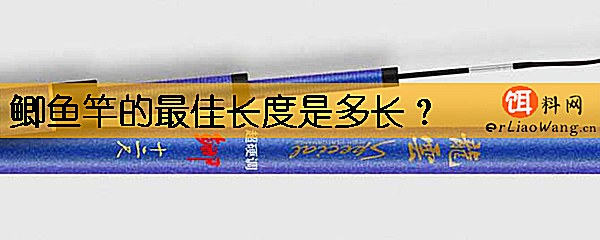 鲫鱼竿的最佳长度是多长