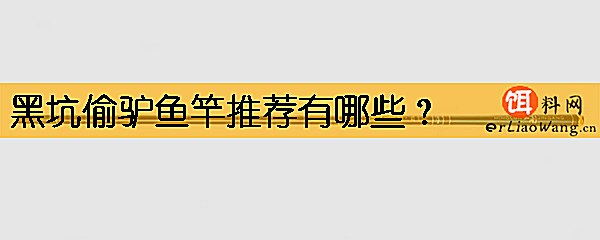 黑坑偷驴鱼竿推荐有哪些