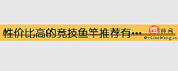 性价比高的竞技鱼竿推荐有哪些