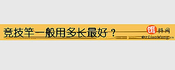 竞技竿一般用多长最好