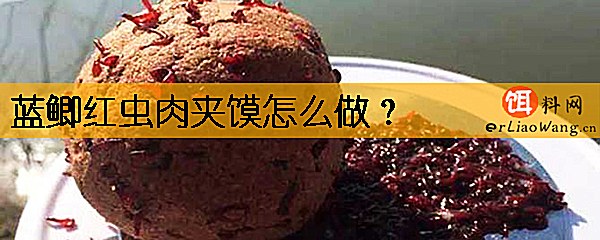 蓝鲫红虫肉夹馍怎么做