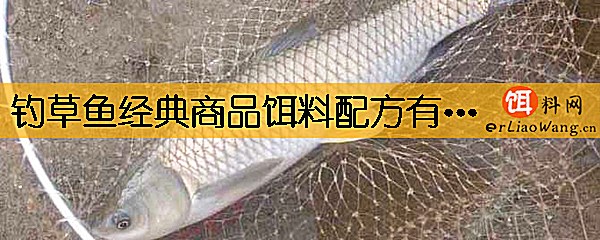 钓草鱼经典商品饵料配方有哪些