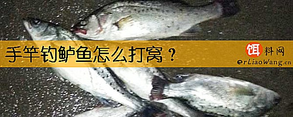 手竿钓鲈鱼怎么打窝