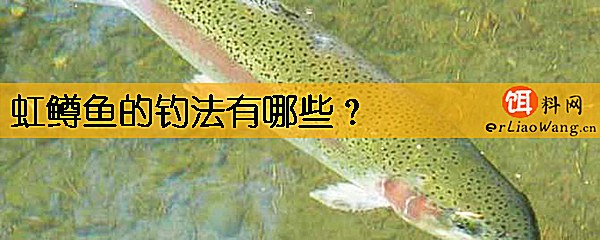 虹鳟鱼的钓法有哪些