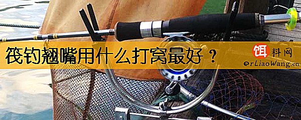 筏钓翘嘴用什么打窝最好