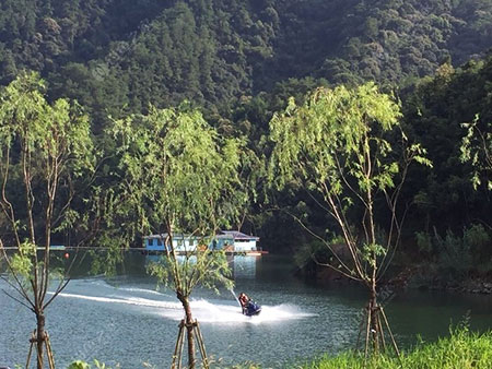 杭州宋家渔村蓝泊湾景区