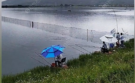 红河草坝农场水库钓场