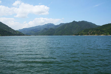 丽水紧水滩水库