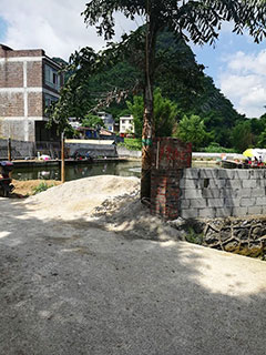 来宾忻城畔水中才钓场