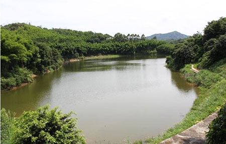 黑河龙镇农场四号水库
