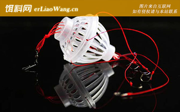 活饵拖钓:花篮钓