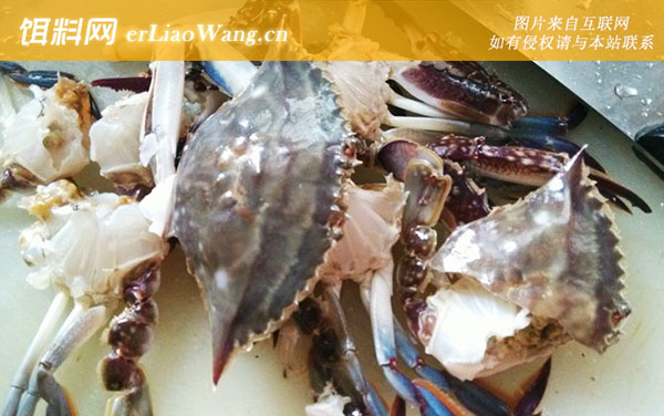 洗螃蟹:剁下蟹螯