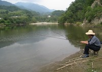 《野钓中遇到流水或大风时如何做钓》