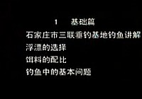 《《垂钓对象鱼视频》丛杰老师教您在竞技鱼塘钓小鲫鱼视频 第1集》