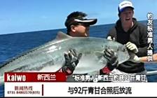 《《鱼资渔味》20150116 新西兰钓获92斤青甘鱼》